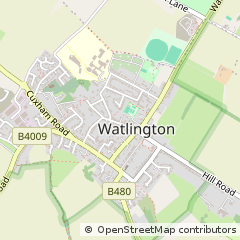 Map of Watlington
