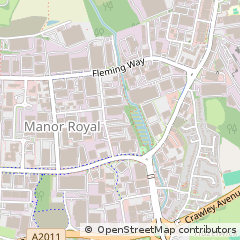 Map of West Sussex