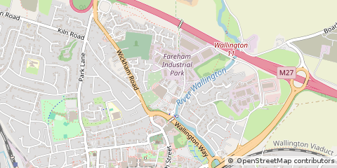 Map of Fareham