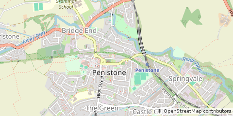 Map of Sheffield