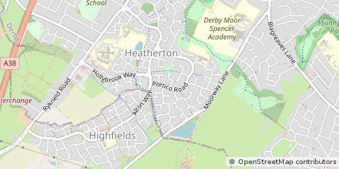 Map of Derby
