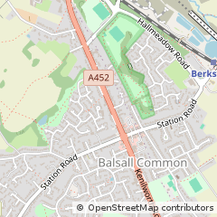 Map of Coventry, West Midlands