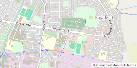 Map of Hull, East Yorkshire
