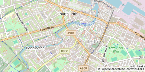 Map of Edinburgh