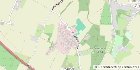 Map of Sittingbourne, Kent