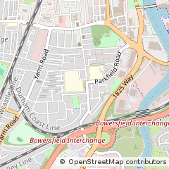 Map of Stockton-on-Tees