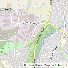 Map of Leyland, Lancashire
