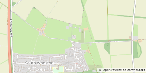 Map of Hook, Hampshire