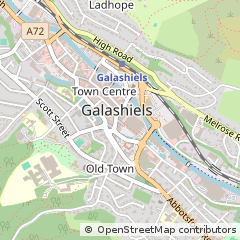 Map of Selkirkshire