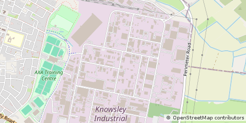 Map of Liverpool, Merseyside
