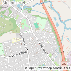 Map of Loughborough, Leicestershire