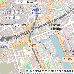 Map of Cardiff