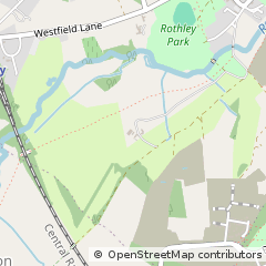 Map of Rothley, Leicestershire