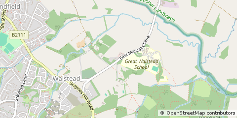 Map of Lindfield, West Sussex
