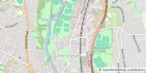 Map of Derby