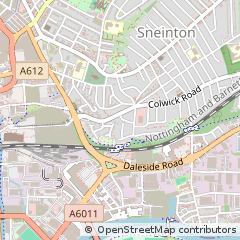 Map of Nottingham