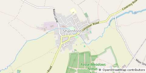 Map of Leicester, Leicestershire