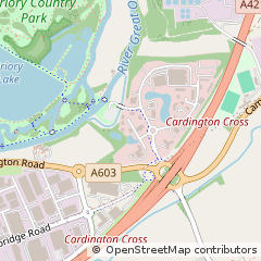 Map of Bedfordshire