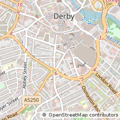 Map of Derby