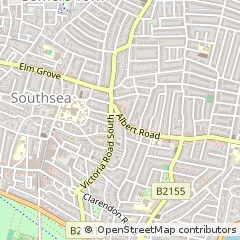 Map of Southsea, Hampshire