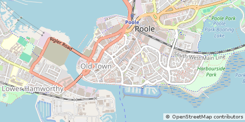 Map of Poole