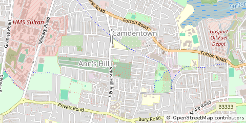 Map of Gosport