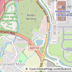Map of Staines-Upon-Thames