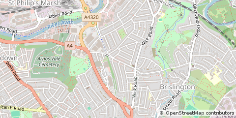 Map of Bristol