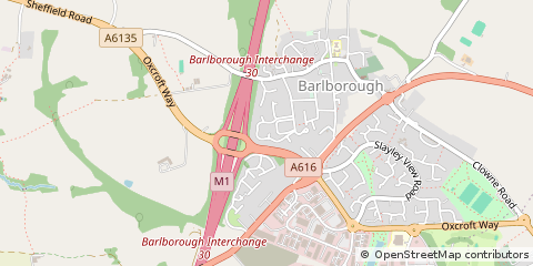 Map of Chesterfield