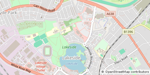 Map of Doncaster