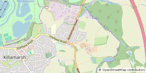 Map of Sheffield