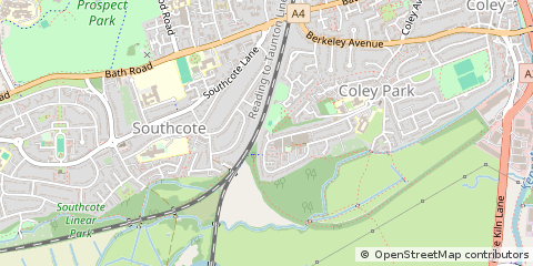 Map of Reading