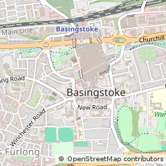 Map of London, Hampshire