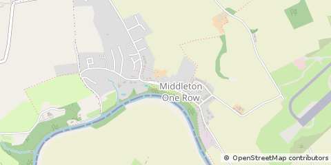 Map of Darlington, CO. Durham