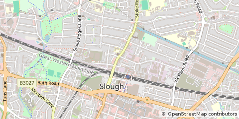 Map of 40 Stoke Road, Slough