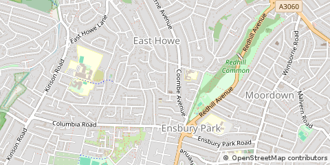 Map of Bournemouth