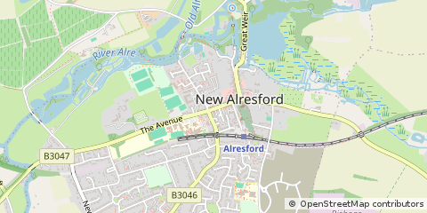 Map of Alresford