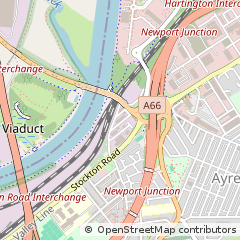 Map of Middlesbrough
