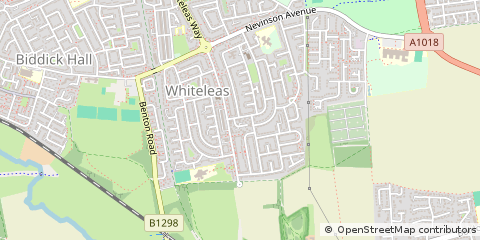 Map of South Shields