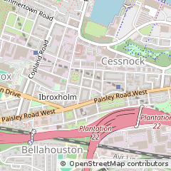 Map of Glasgow