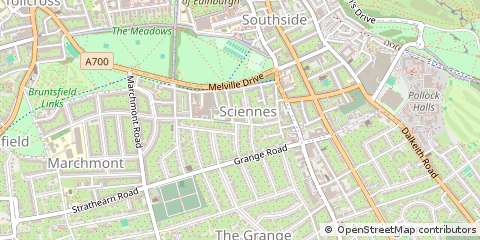 Map of Edinburgh