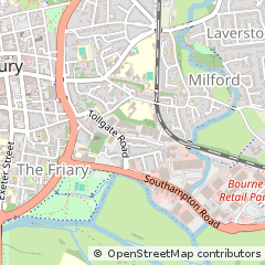 Map of Salisbury