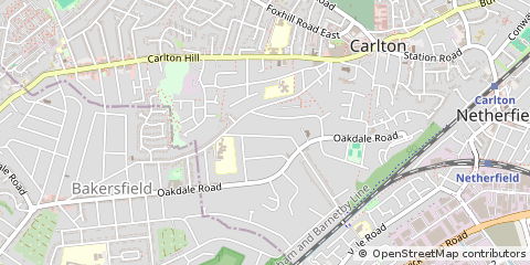 Map of Nottingham