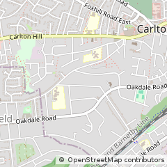 Map of Nottingham