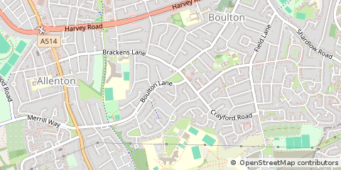Map of Derby