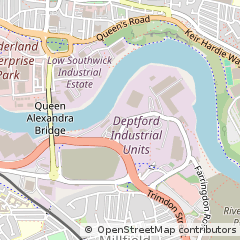 Map of Sunderland, Tyne + Wear
