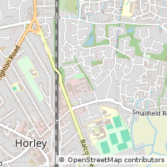 Map of Surrey