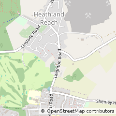 Map of Leighton Buzzard, Bedfordshire
