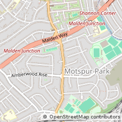 Map of NEW Malden