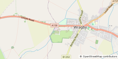 Map of Market Rasen, Lincolnshire